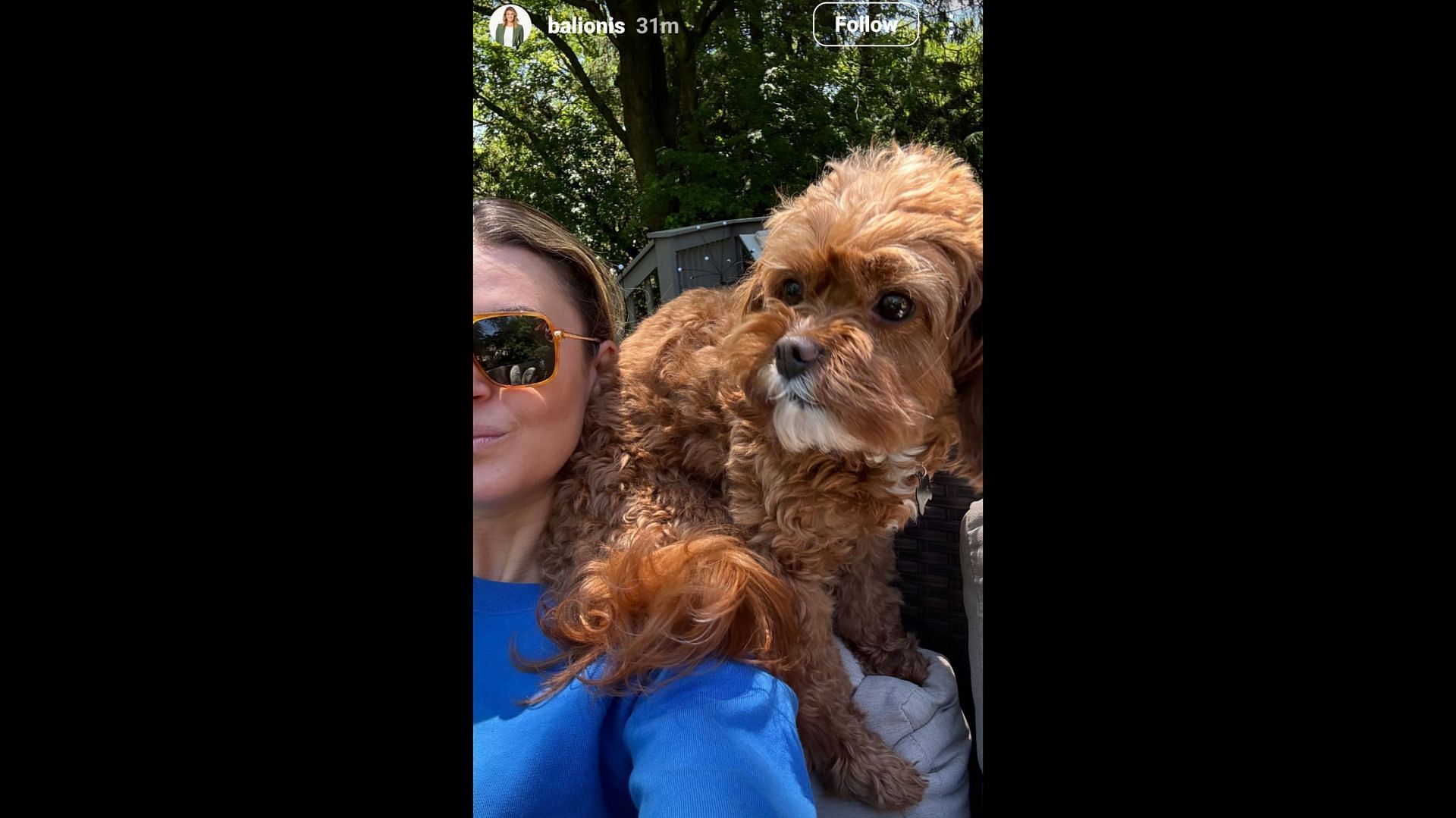 Screenshot of Balionis' Instagram story/IG: @balionis